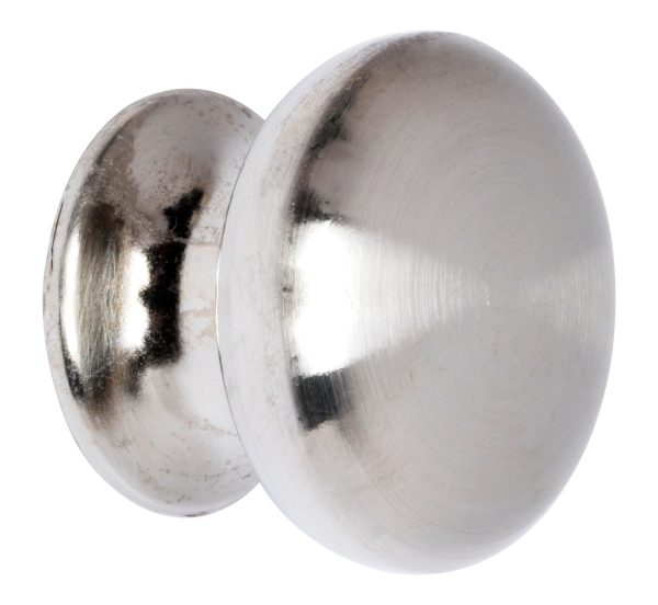 1 Pomo de mueble NESU 05316 gris / plata, d. 25 1 Pomo de mueble NESU 05316 gris / plata, d. 25
