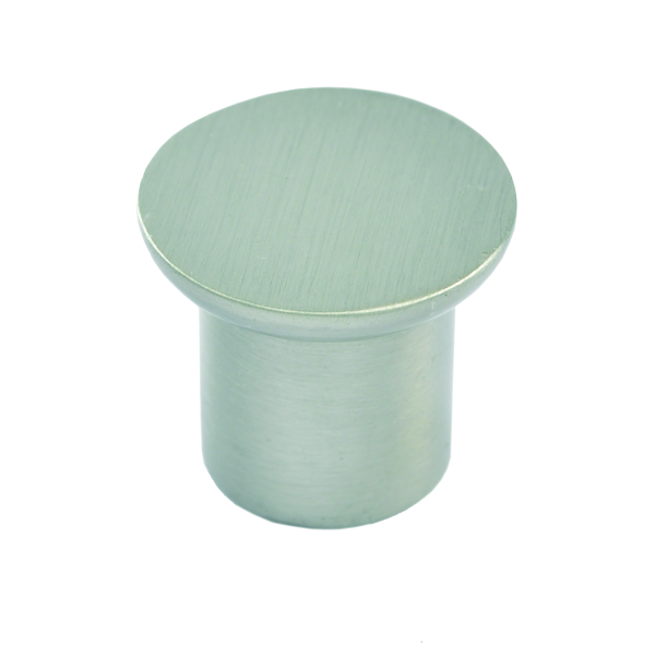 1 Pomo de mueble NESU 30716 gris / plata, d. 25 1 Pomo de mueble NESU 30716 gris / plata, d. 25