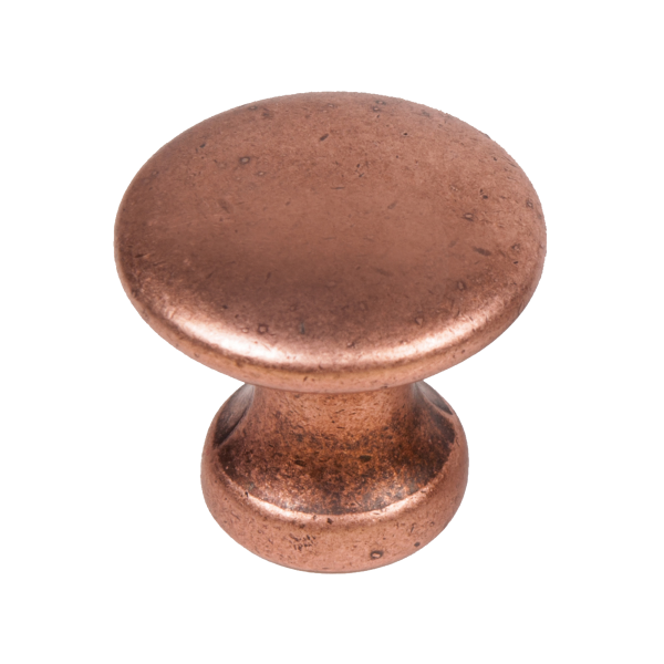 1 Pomo de mueble NESU 347Cb naranja / cobre, d. 25 1 Pomo de mueble NESU 347Cb naranja / cobre, d. 25