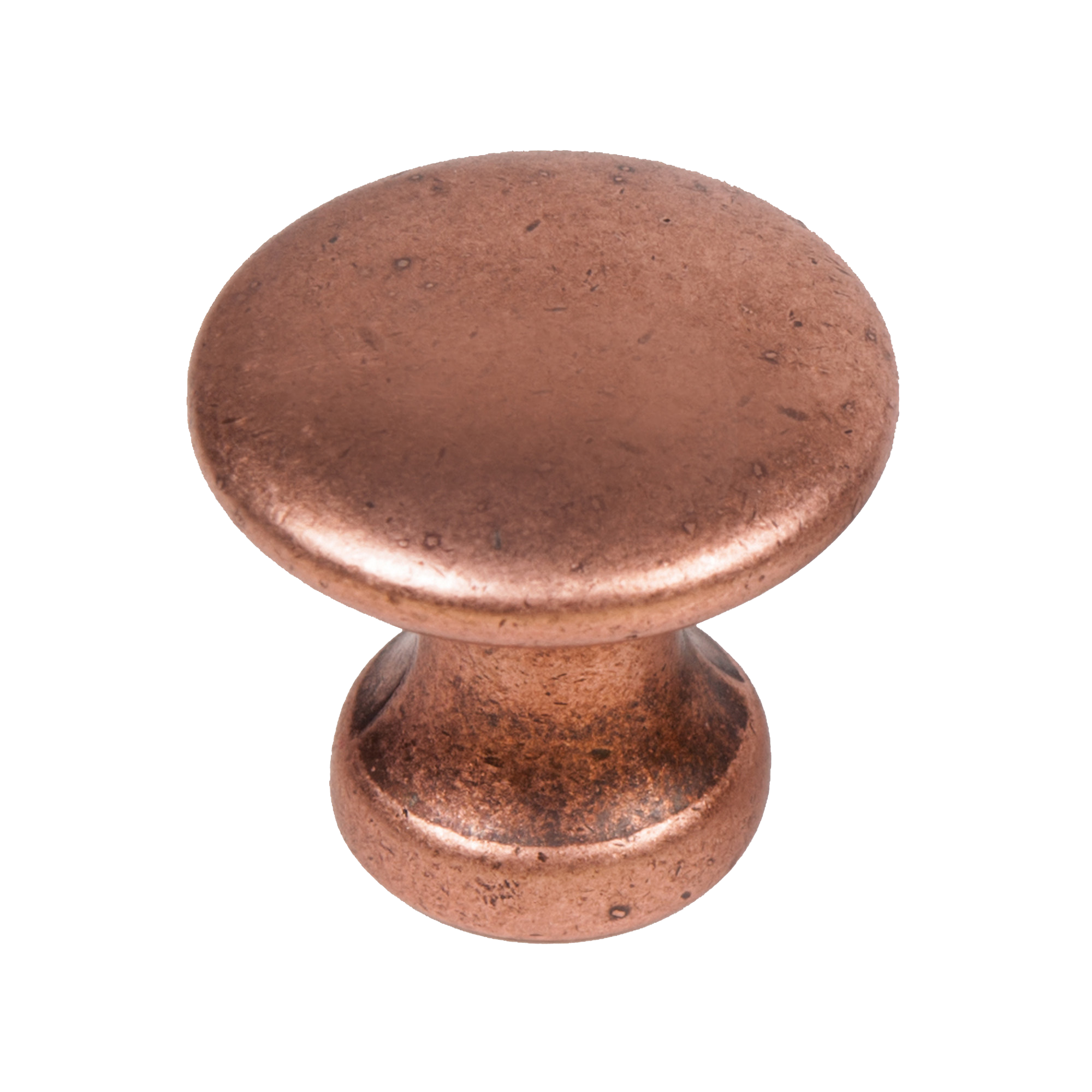 1 Pomo de mueble NESU 347Cb naranja / cobre, d. 25