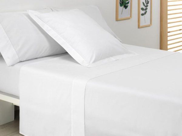 2 Fundas de almohada blanca 105 x 50 cm 2 Fundas de almohada blanca 105 x 50 cm