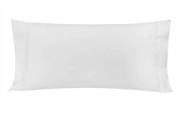 2 Fundas de almohada Bordón INSPIRE algodón egipcio 300 hilos blanco 50 x 100 cm para cama de 180 cm 2 Fundas de almohada Bordón INSPIRE algodón egipcio 300 hilos blanco 50 x 100 cm para cama de 180 cm