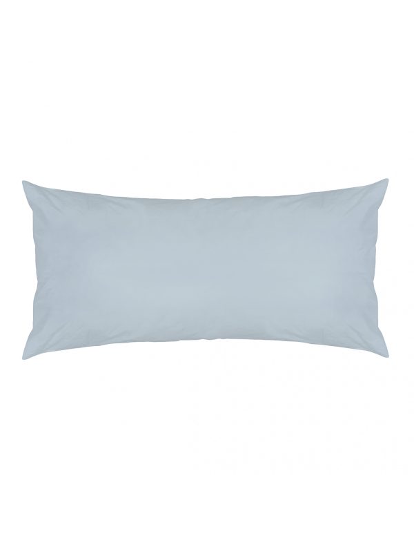 2 Fundas de almohada Wash Garment algodón percal 200 hilos azul cielo 50 x 95 cm para cama de 180 cm 2 Fundas de almohada Wash Garment algodón percal 200 hilos azul cielo 50 x 95 cm para cama de 180 cm