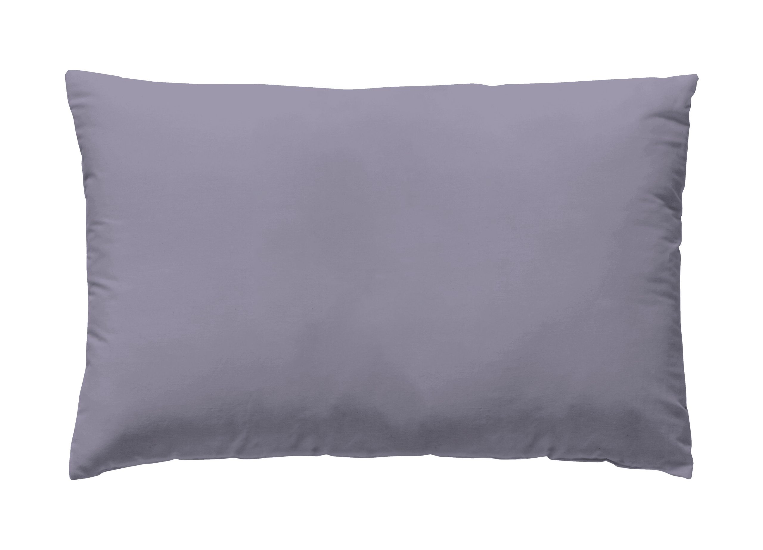 2 Fundas de almohada Wash Garment algodón percal 200 hilos lavanda 50 x 95 cm para cama de 180 cm