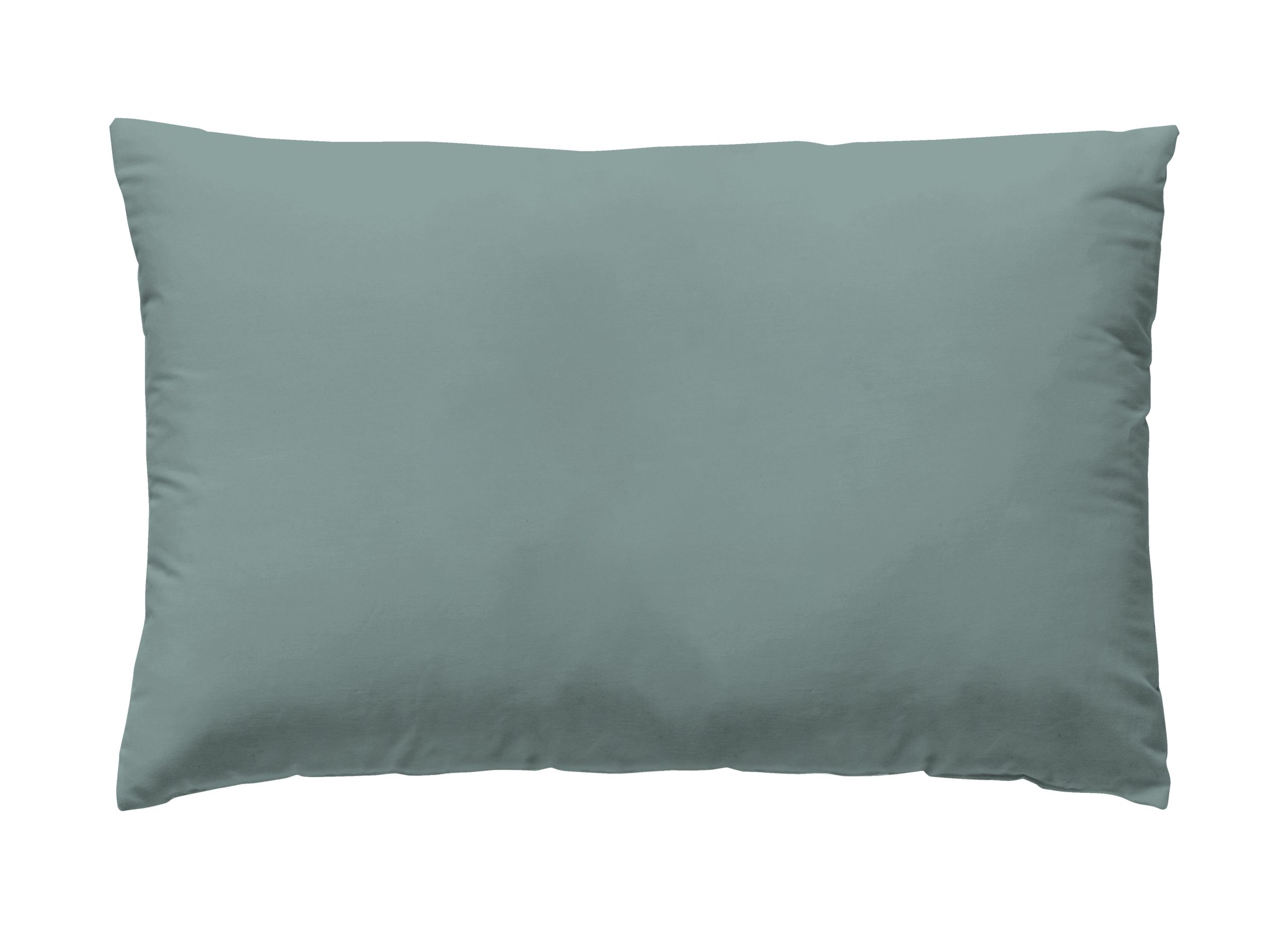2 Fundas de almohada Wash Garment algodón percal 200 hilos menta 50 x 75 cm para cama de 135, 140, 150, 160 cm