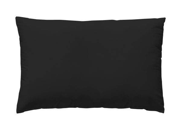 2 Fundas de almohada Wash Garment algodón percal 200 hilos negro 50 x 75 cm para cama de 135, 140, 150, 160 cm 2 Fundas de almohada Wash Garment algodón percal 200 hilos negro 50 x 75 cm para cama de 135, 140, 150, 160 cm
