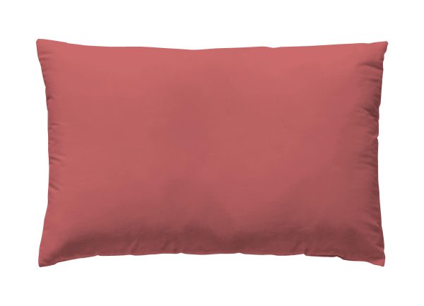 2 Fundas de almohada Wash Garment algodón percal 200 hilos rojo coral 50 x 75 cm para cama de 140 cm 2 Fundas de almohada Wash Garment algodón percal 200 hilos rojo coral 50 x 75 cm para cama de 140 cm