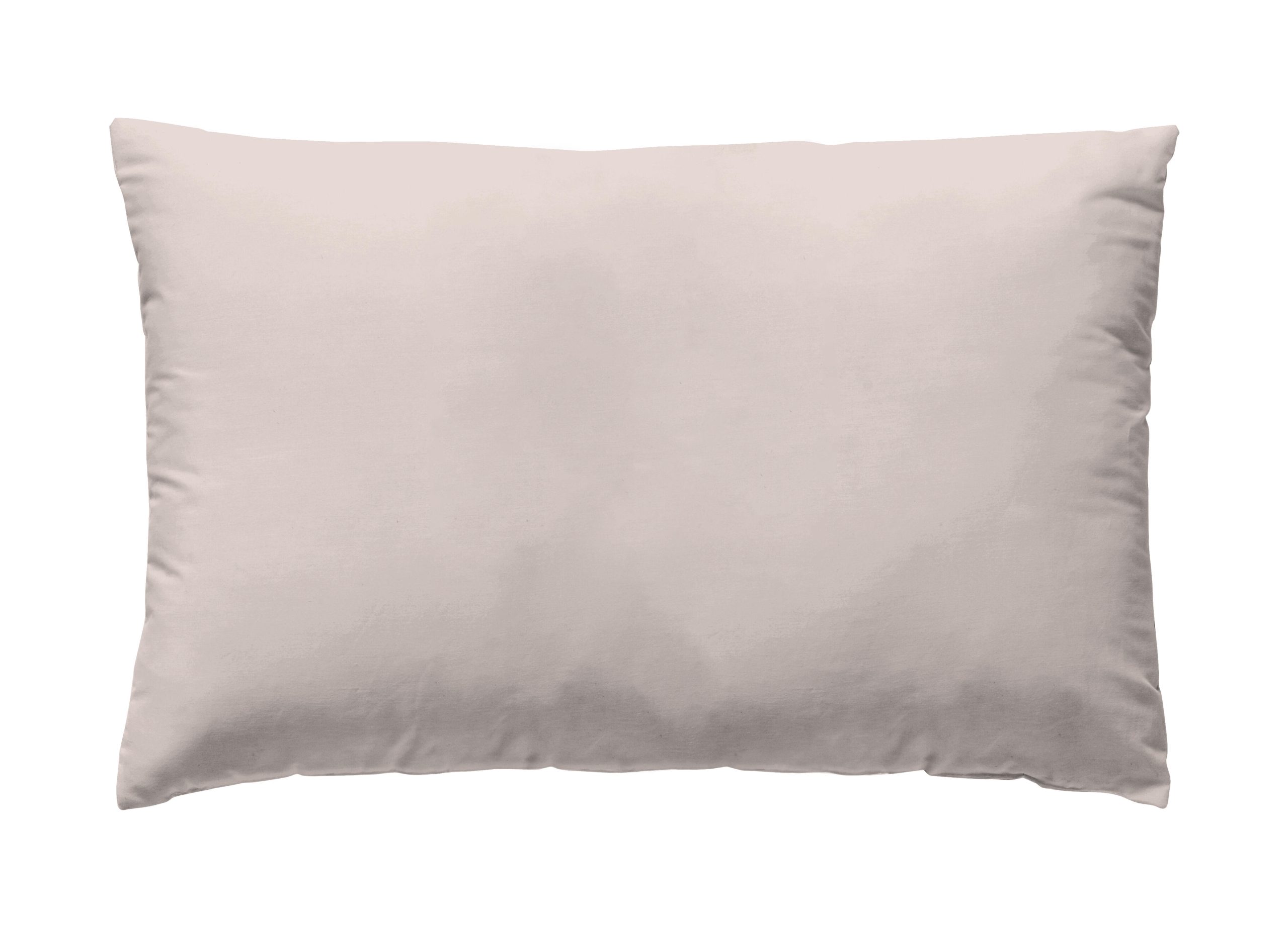 2 Fundas de almohada Wash Garment algodón percal 200 hilos smokey pink 50 x 95 cm para cama de 180 cm