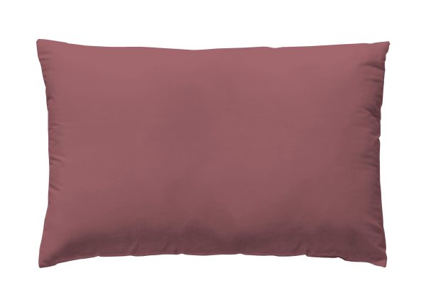 2 Fundas de almohada Wash Garment algodón percal 200 hilos smokey red 50 x 95 cm para cama de 180 cm 2 Fundas de almohada Wash Garment algodón percal 200 hilos smokey red 50 x 95 cm para cama de 180 cm