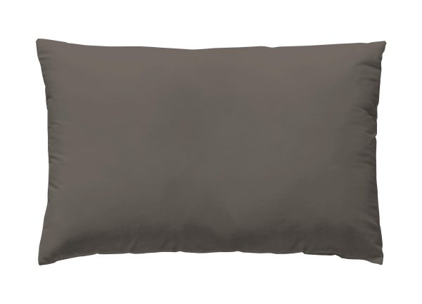 2 Fundas de almohada Wash Garment algodón percal 200 hilos taupe 50 x 75 cm para cama de 140 cm 2 Fundas de almohada Wash Garment algodón percal 200 hilos taupe 50 x 75 cm para cama de 140 cm