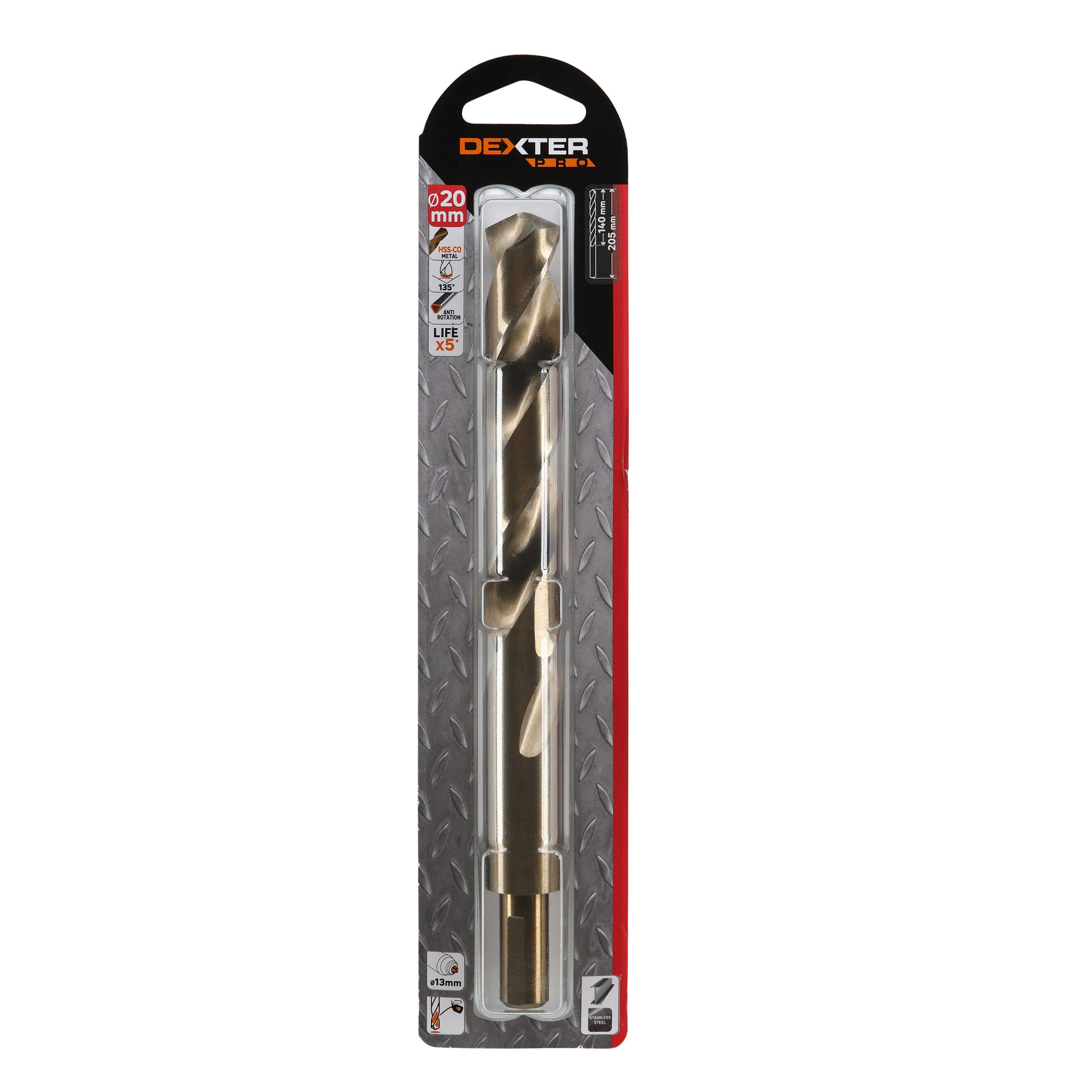 1 Broca metal DEXTER PRO 86 mm